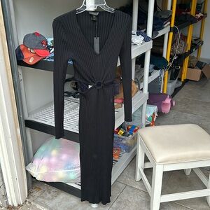 One piece black dress, brand-new with tags